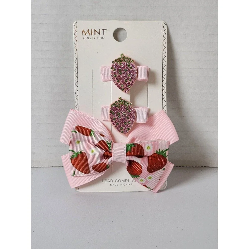 3 Piece Cute Hair Clips